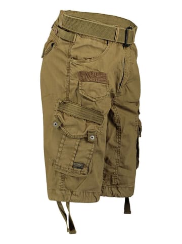 Geographical Norway Bermudy "Panoramique" w kolorze khaki