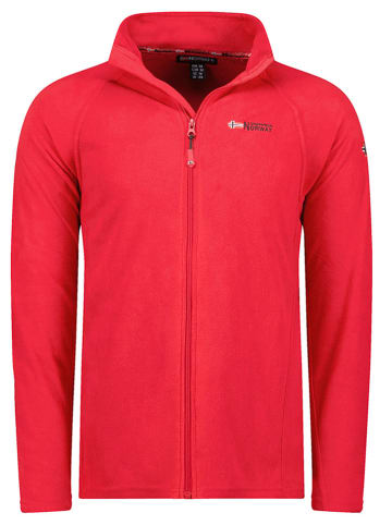 Geographical Norway Kurtka polarowa "Tug" w kolorze czerwonym