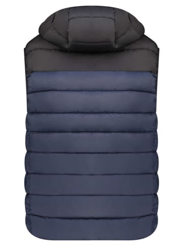 Geographical Norway Weste "Vatilo" in Dunkelblau/ Schwarz