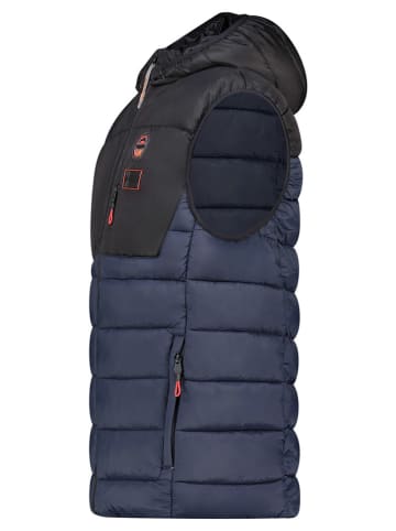 Geographical Norway Kamizelka "Vatilo" w kolorze granatowo-czarnym