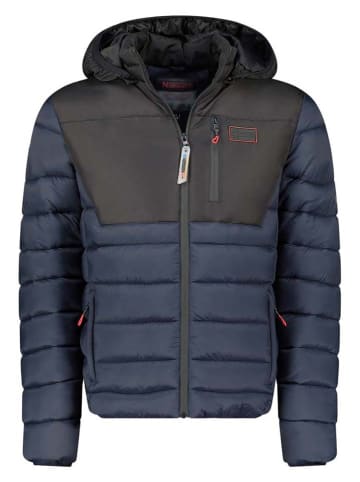 Geographical Norway Kurtka pikowana "Batilo" w kolorze granatowym