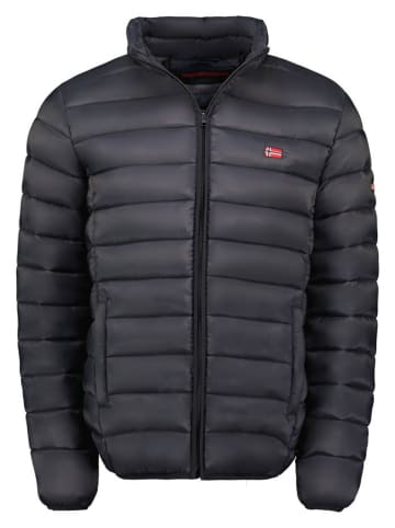 Geographical Norway Steppjacke in Schwarz