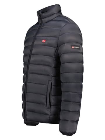 Geographical Norway Steppjacke in Schwarz