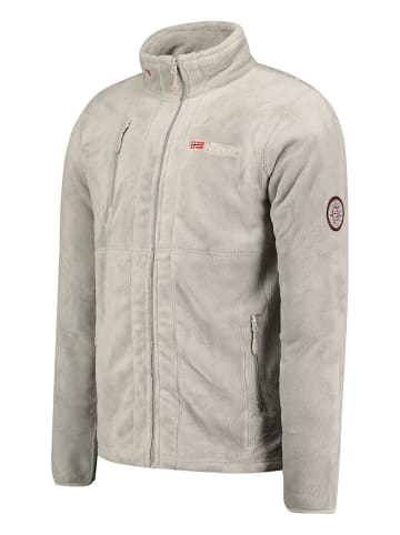 Geographical Norway Kurtka polarowa "Upload" w kolorze szarym