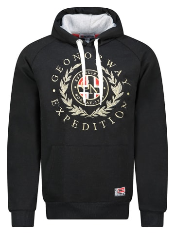 Geographical Norway Bluza "Giger" w kolorze czarnym