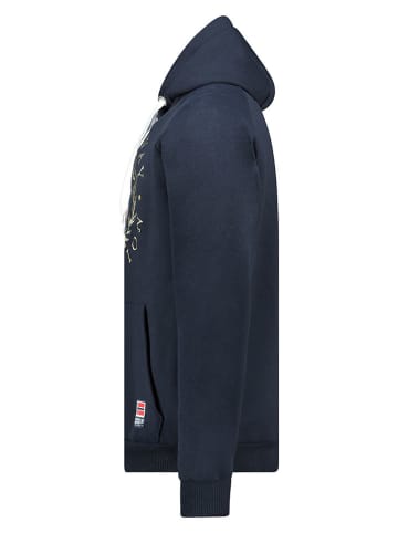 Geographical Norway Hoodie "Giger" in Dunkelblau