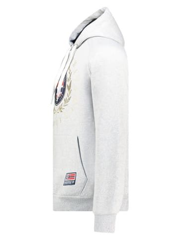 Geographical Norway Hoodie "Giger" in Weiß