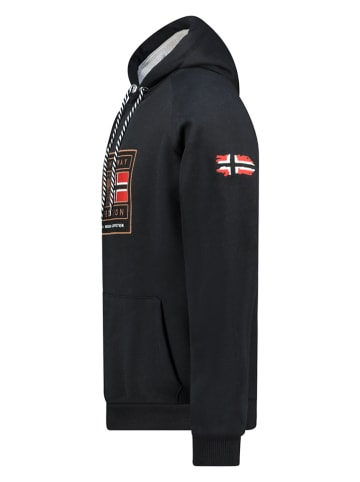 Geographical Norway Hoodie "Gofoten" zwart