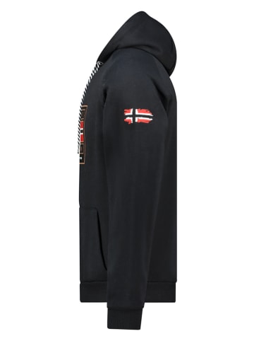Geographical Norway Hoodie "Gofoten" zwart