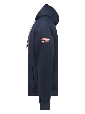 Geographical Norway Bluza "Gofoten" w kolorze granatowym
