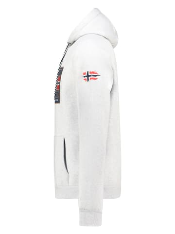 Geographical Norway Hoodie "Gofoten" in Grau