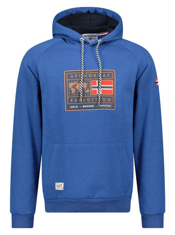 Geographical Norway Bluza "Gofoten" w kolorze niebieskim
