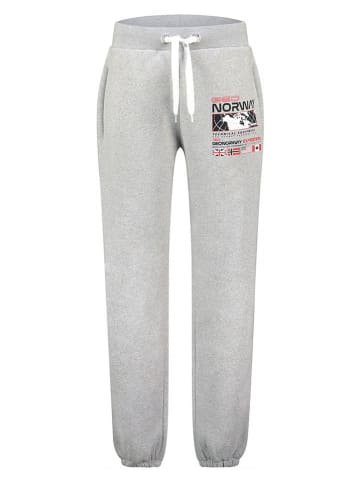Geographical Norway Spodnie dresowe "Mholme" w kolorze szarym