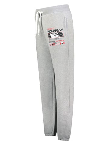 Geographical Norway Spodnie dresowe "Mholme" w kolorze szarym