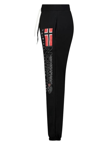 Geographical Norway Spodnie dresowe "Mogora" w kolorze czarnym