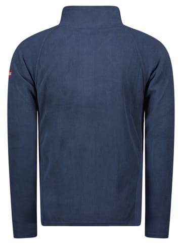 Geographical Norway Kurtka polarowa "Tug" w kolorze granatowym