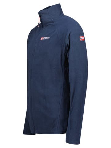 Geographical Norway Kurtka polarowa "Tug" w kolorze granatowym