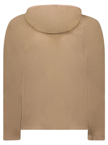 Geographical Norway Kurtka polarowa "Tugood" w kolorze szarobrązowym