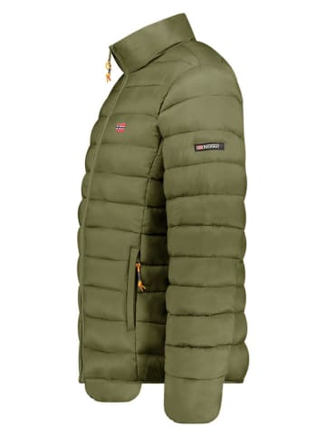 Geographical Norway Kurtka pikowana w kolorze khaki