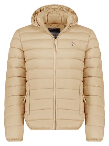 Geographical Norway Kurtka pikowana "Amigotal" w kolorze beżowym