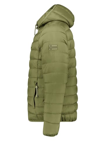 Geographical Norway Steppjacke "Amigotal" in Grün