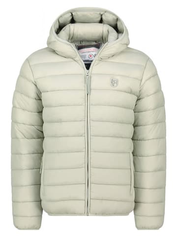 Geographical Norway Kurtka pikowana "Amigotal" w kolorze zielonym