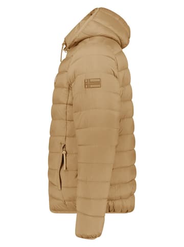 Geographical Norway Kurtka pikowana "Amigotal" w kolorze jasnobrązowym