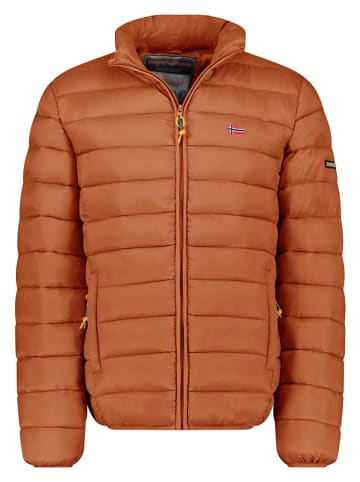 Geographical Norway Kurtka pikowana "Amigolor" w kolorze jasnobrązowym