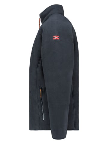 Geographical Norway Kurtka polarowa "Tasco" w kolorze granatowym