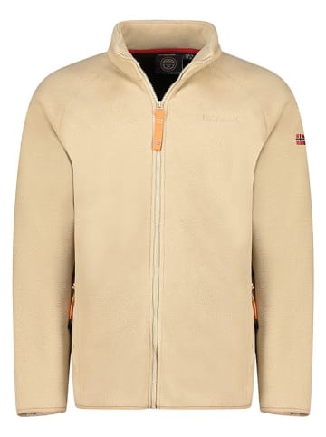 Geographical Norway Kurtka polarowa "Tasco" w kolorze beżowym