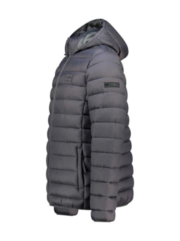 Geographical Norway Doorgestikte jas "Amichoko" antraciet