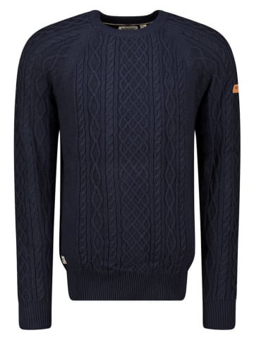 Geographical Norway Trui "Fresh" donkerblauw