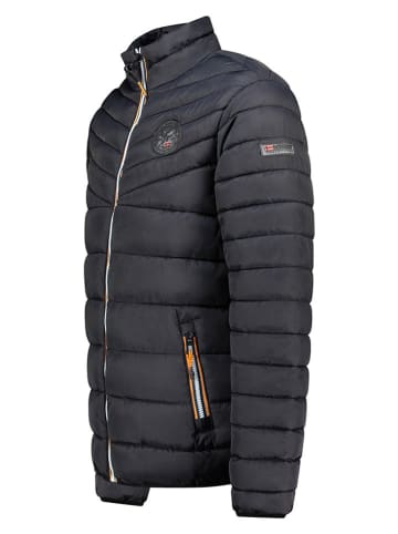 Geographical Norway Kurtka pikowana "Brook" w kolorze czarnym