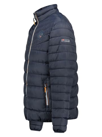 Geographical Norway Kurtka pikowana "Brook" w kolorze granatowym