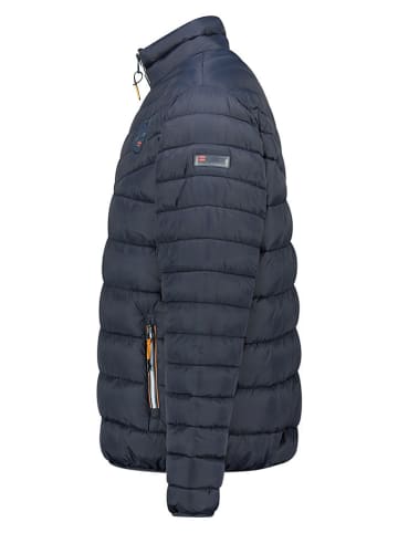 Geographical Norway Kurtka pikowana "Brook" w kolorze granatowym