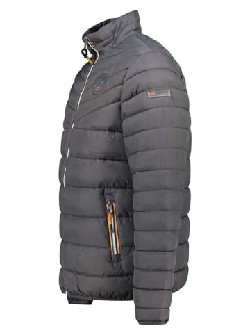 Geographical Norway Kurtka pikowana "Brook" w kolorze szarym