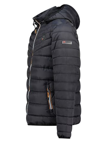 Geographical Norway Steppjacke "Brook" in Schwarz