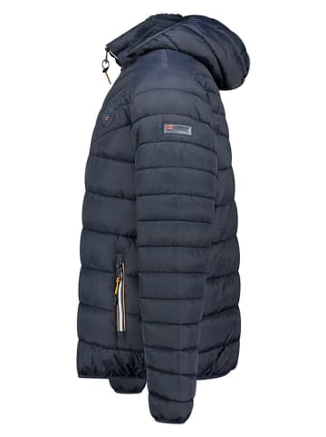 Geographical Norway Kurtka pikowana "Brook" w kolorze granatowym