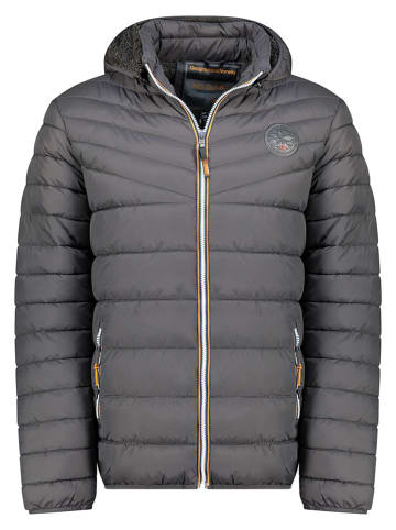 Geographical Norway Doorgestikte jas "Brook" grijs