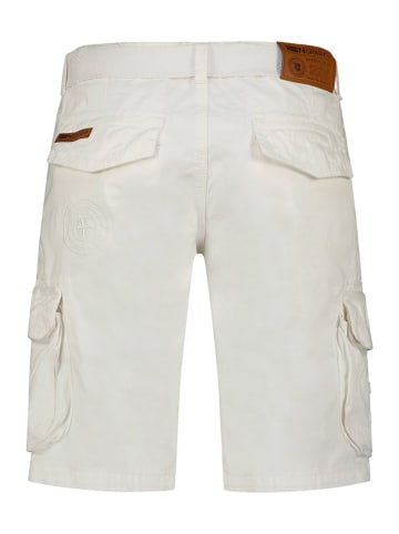 Geographical Norway Cargobermudas "Pouvoir" in Weiß