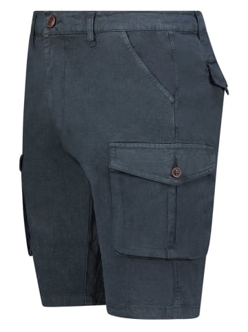 Geographical Norway Bermudy w kolorze granatowym