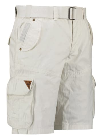 Geographical Norway Bermudy w kolorze białym