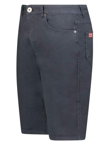 Geographical Norway Bermudy "Pampelone" w kolorze granatowym
