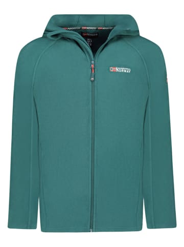 Geographical Norway Fleece vest "Tugood" donkergroen