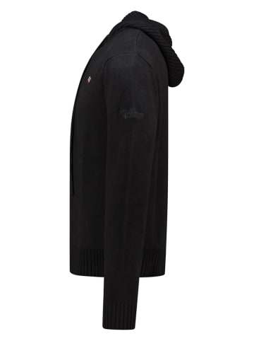 Geographical Norway Sweter "Flicker" w kolorze czarnym