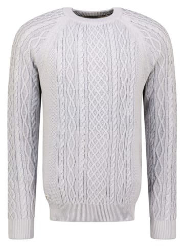 Geographical Norway Sweter "Fresh" w kolorze jasnoszarym