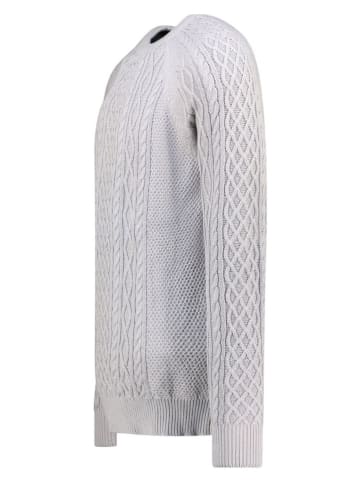 Geographical Norway Trui "Fresh" lichtgrijs