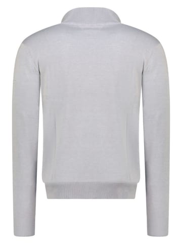 Geographical Norway Cardigan "Fregate" in Hellgrau