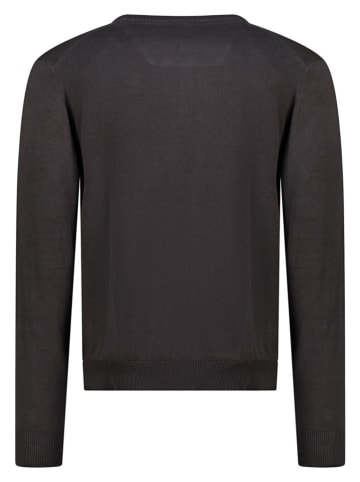 Geographical Norway Sweter "Fraser" w kolorze antracytowym