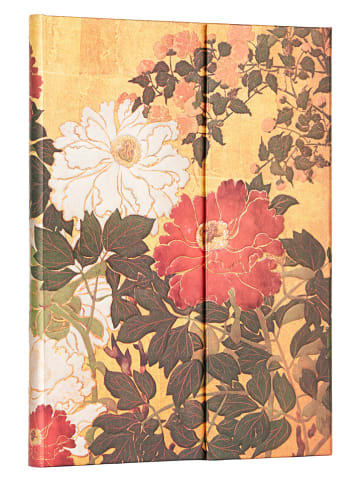 Paperblanks Blanco notitieboek ''Natsu'' beige/rood - (B)18 x (H)23 cm